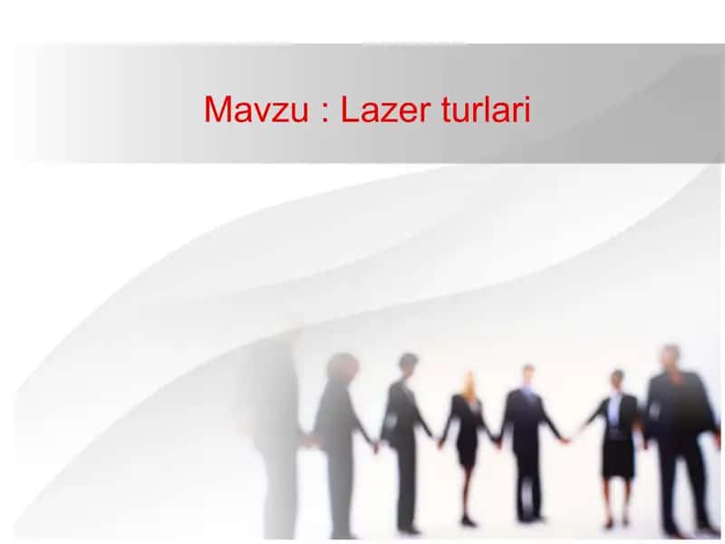 Lazer turlari