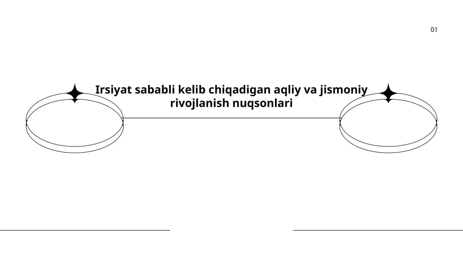 Irsiyat sababli kelib chiqadigan aqliy va jismoniy rivojlanish nuqsonlari