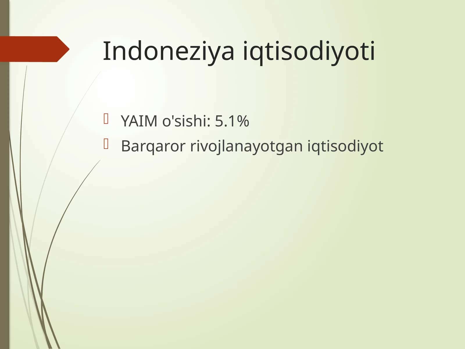 Indoneziya iqtisodiyoti
