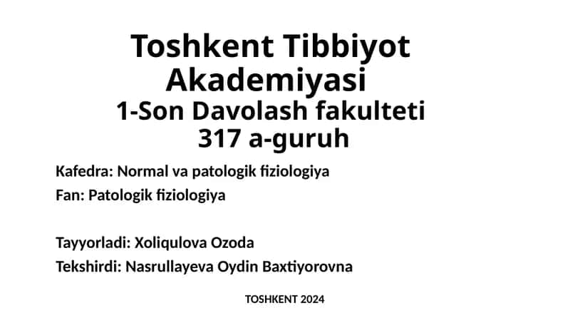 Organizmdagi keksayish davriga xos ozgarishlar