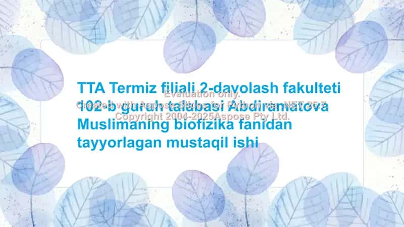 Kompyuter tomografiyasi va uni ishlashining fizik asoslari