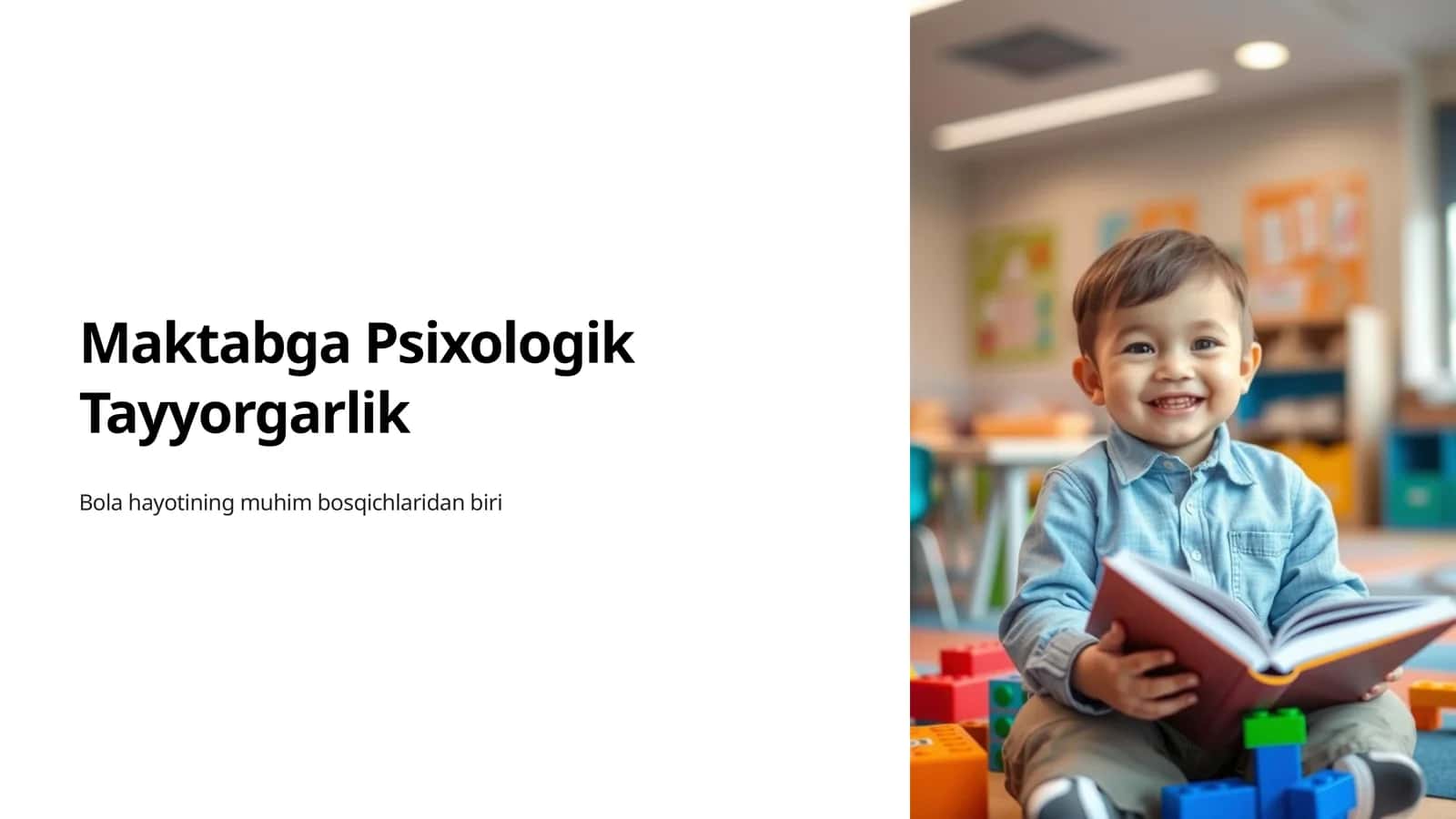 Maktabga Psixologik Tayyorgarlik