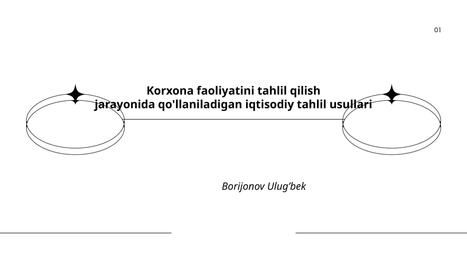 Moliyaviy ko'rsatkichlar tahlili
