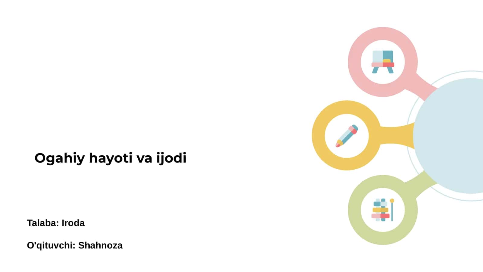 Ogahiy hayoti va ijodi