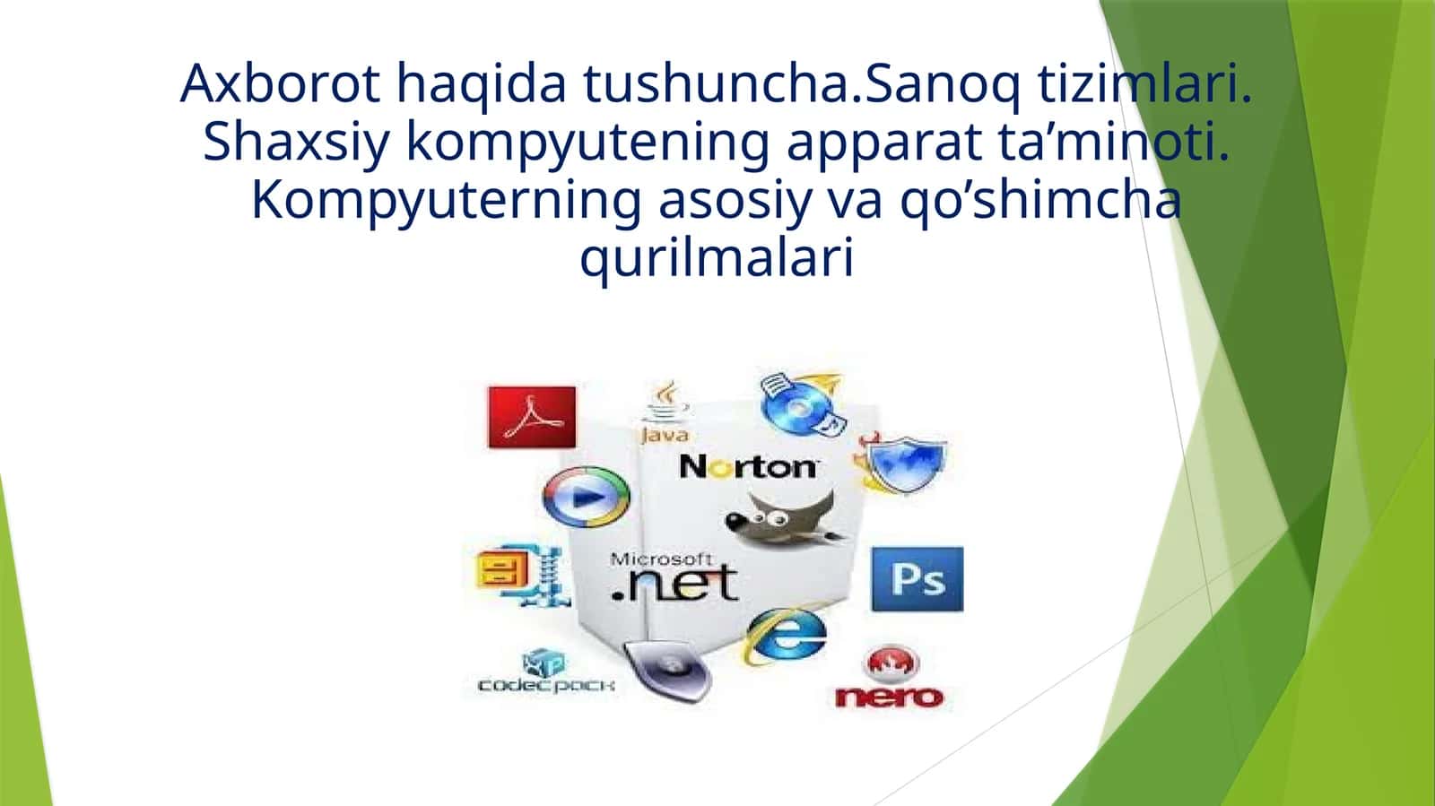 Informatika fanining shakllanish tarixi