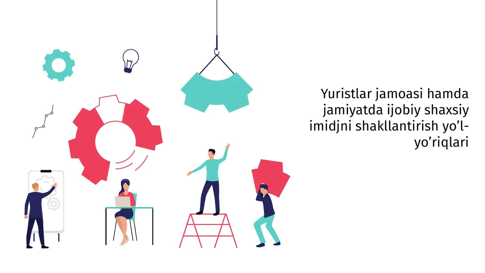 Yuristlar jamoasi hamda jamiyatda ijobiy shaxsiy imidjni shakllantirish yo’l-yo’riqlari