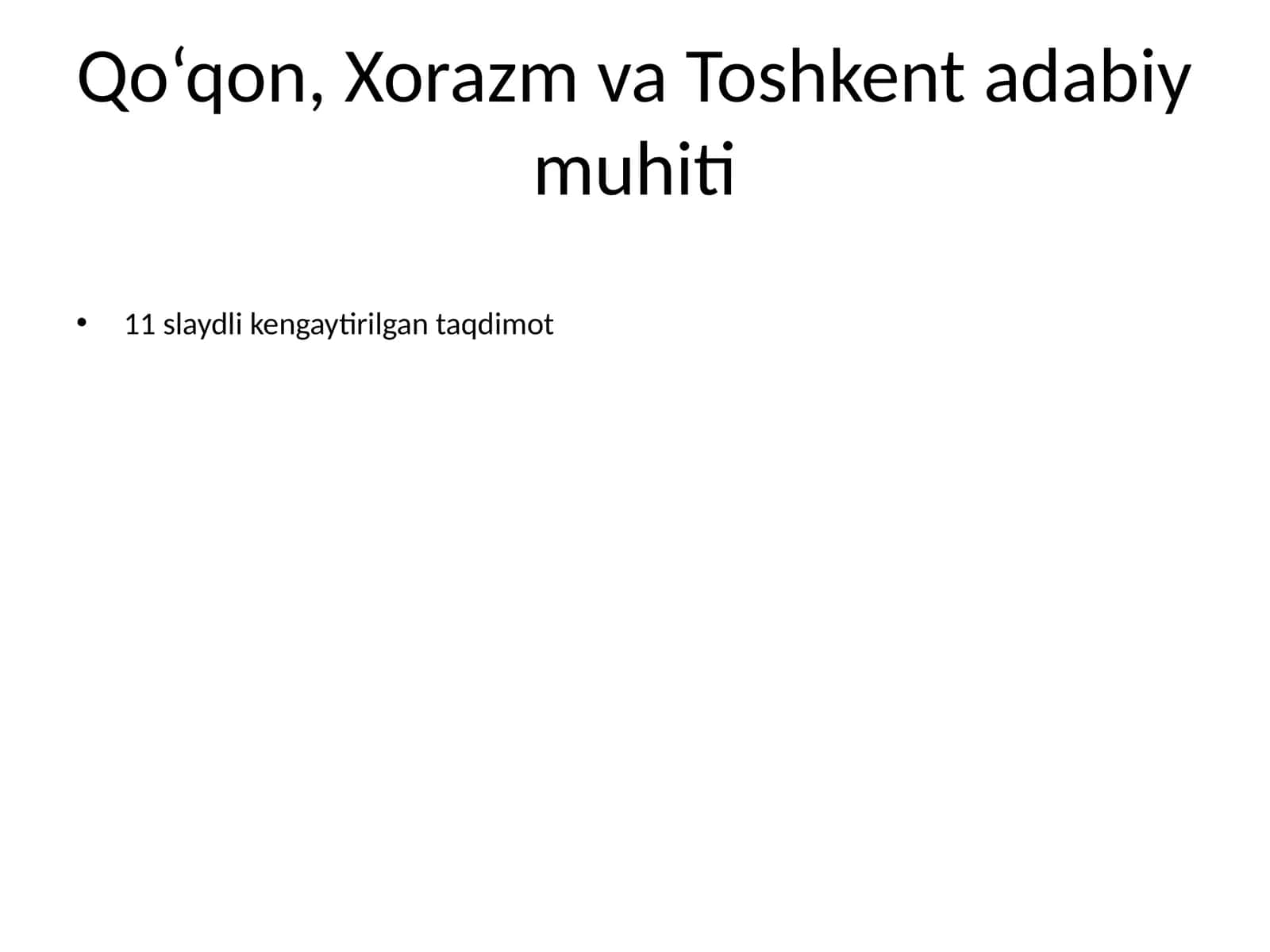 Qo‘qon, Xorazm va Toshkent adabiy muhiti