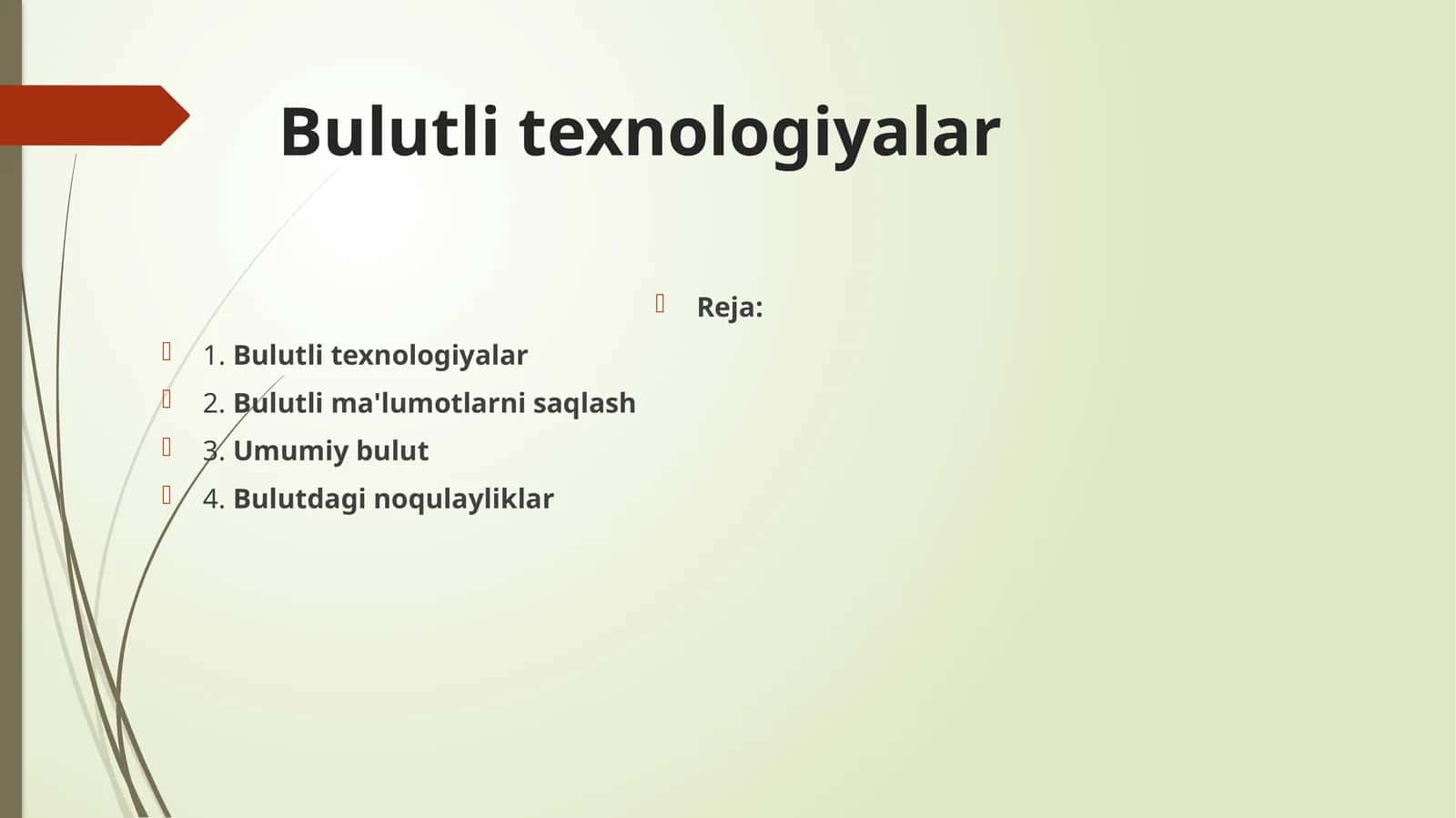Bulutli texnologiyalar