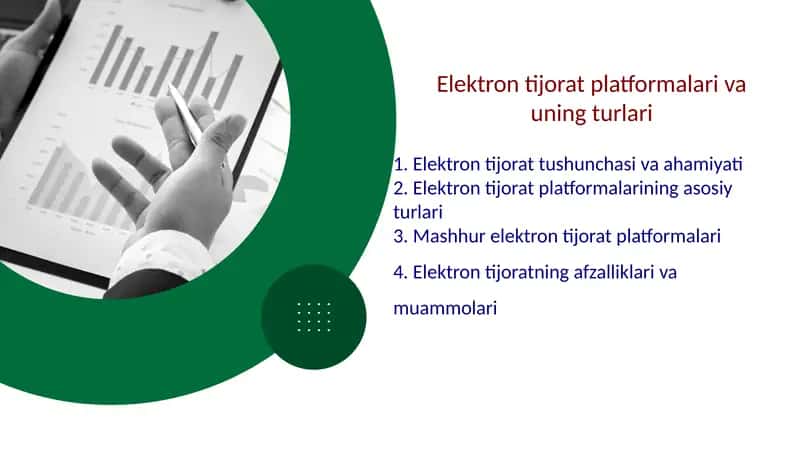 Elektron tijorat platformalari va uning turlari