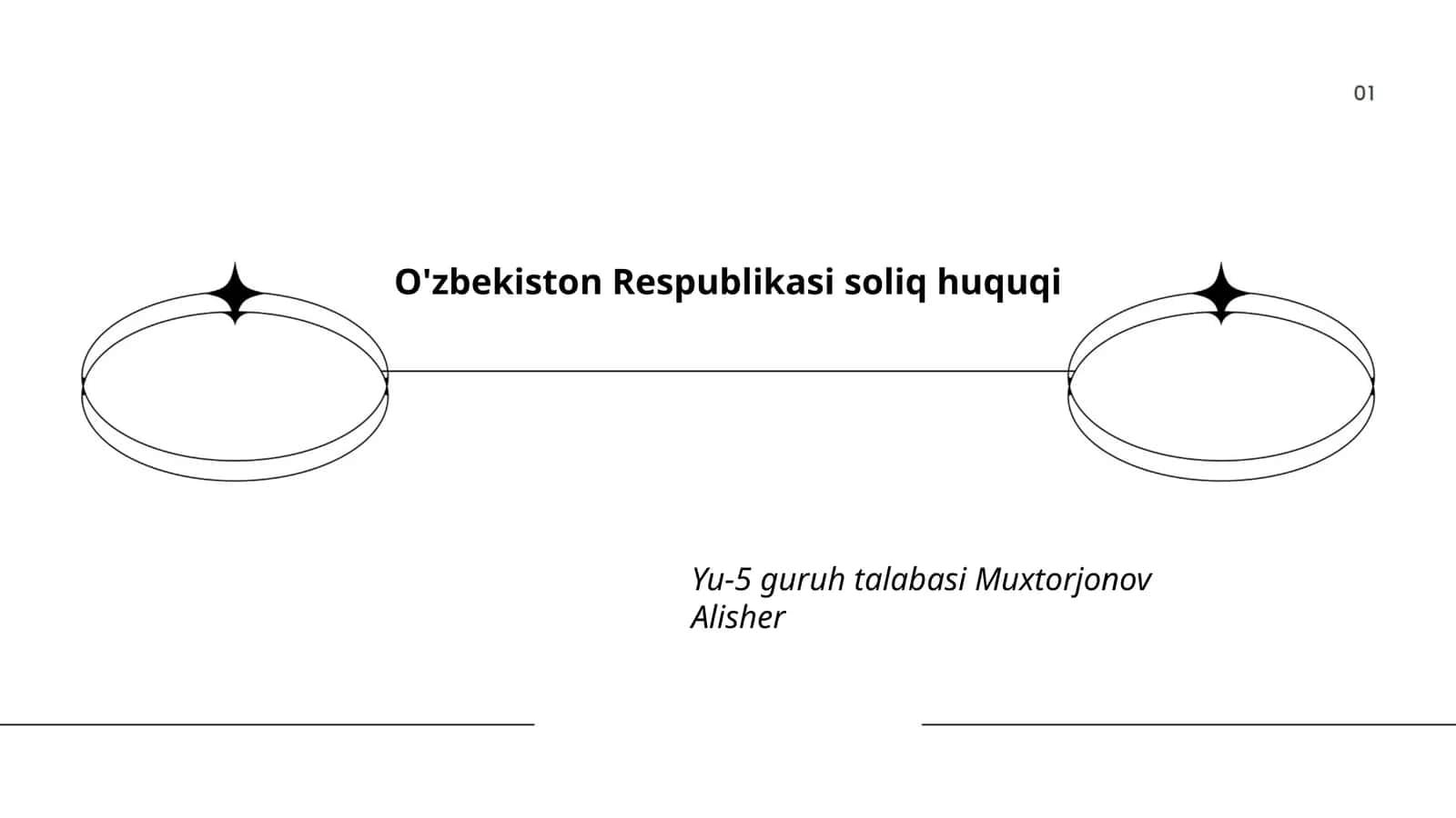 O'zbekiston Respublikasi soliq huquqi