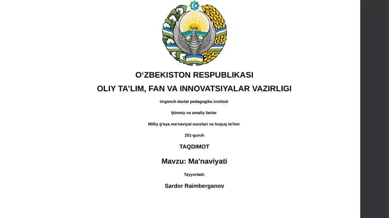 Ma'naviyati