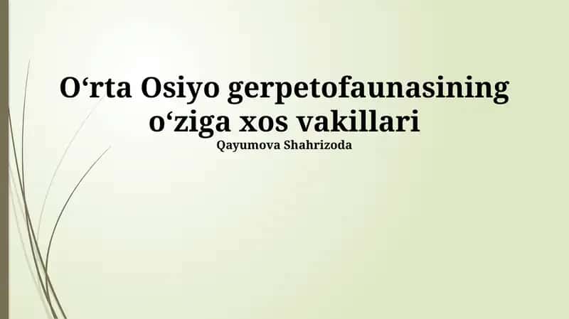 Muhofaza qilish choralari va istiqbollari