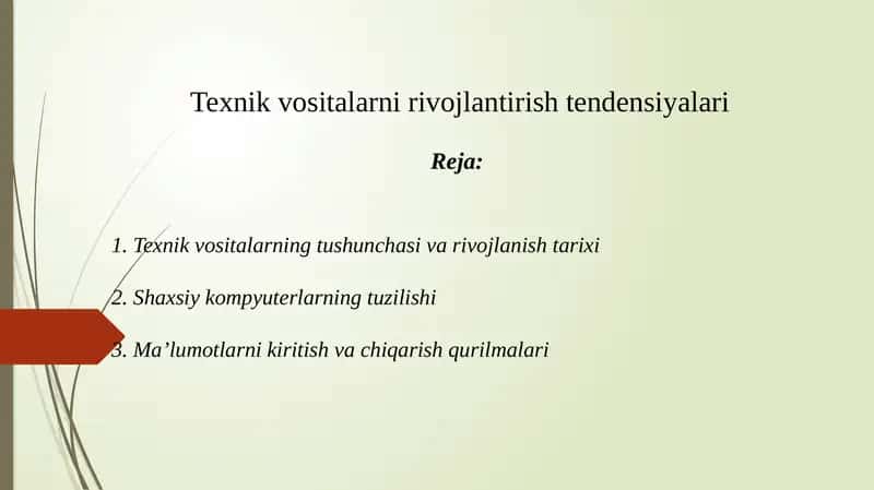 Texnik vositalar