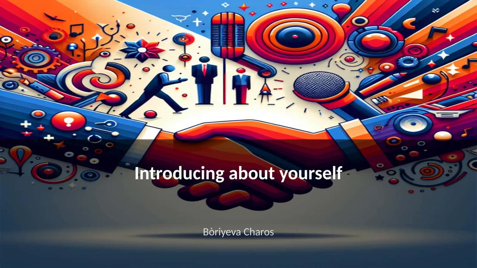 Introducing about yourself