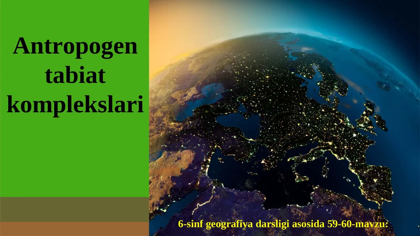 Antropogen tabiat komplekslari
