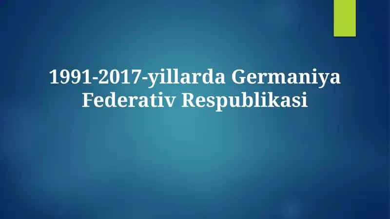 Siyosiy va Ijtimoiy O'zgarishlar