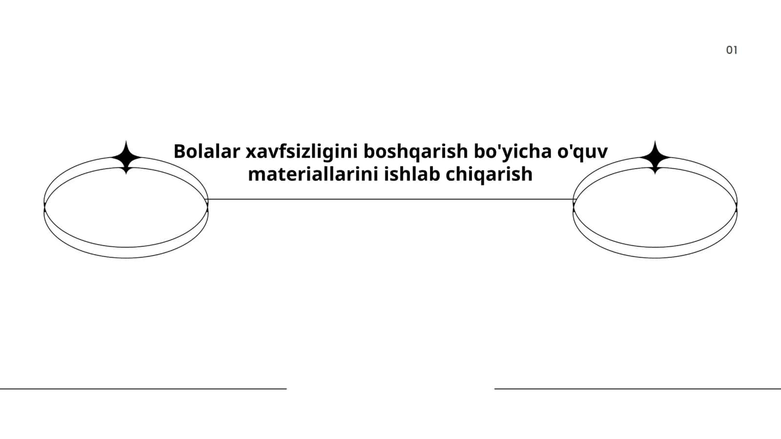 Bolalar xavfsizligini boshqarish bo'yicha o'quv materiallarini ishlab chiqarish