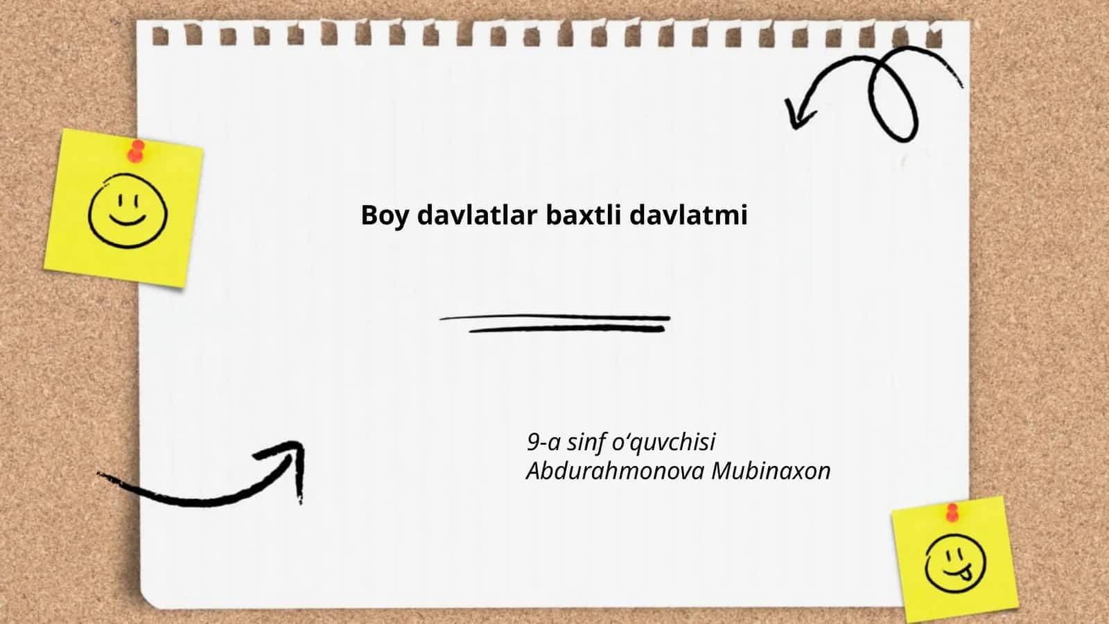 Boy davlatlar baxtli davlatmi
