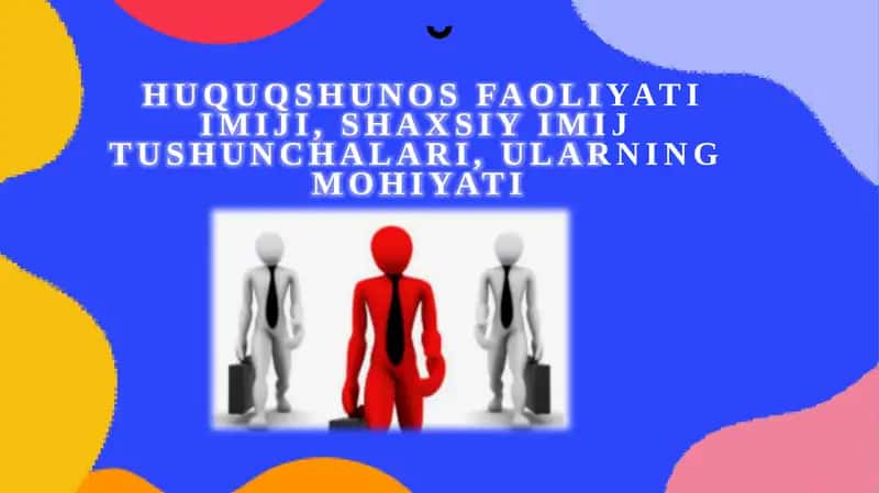 Huquqshunos faoliyati imiji