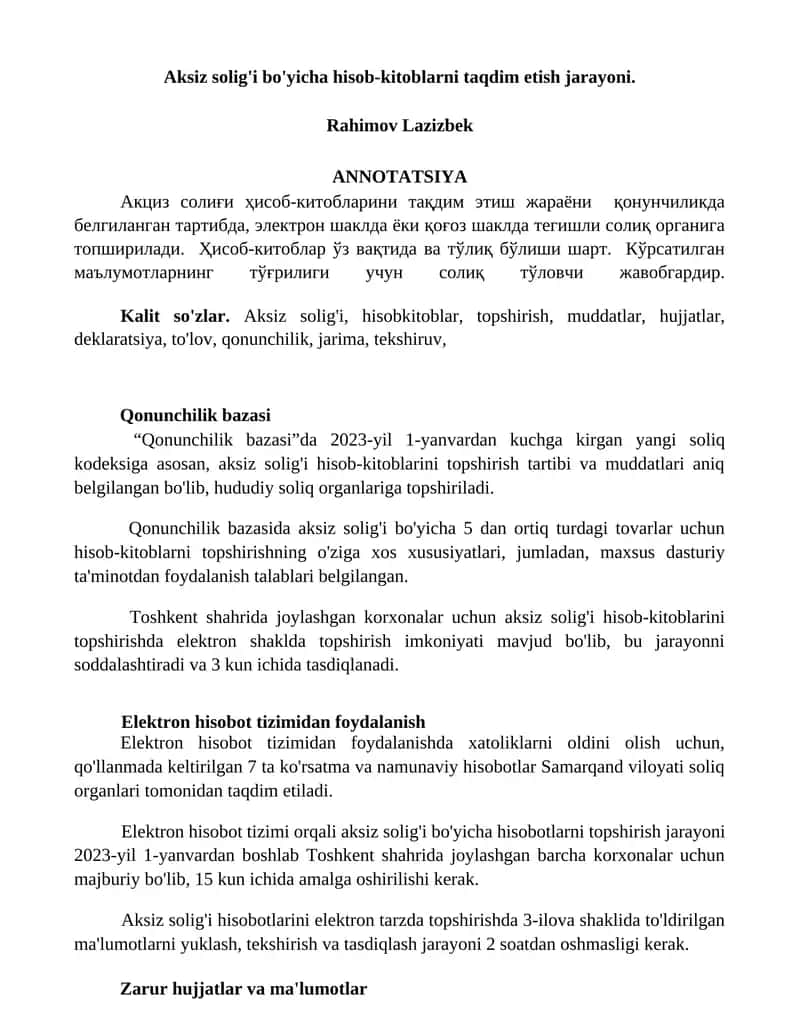 Qonunchilik bazasi