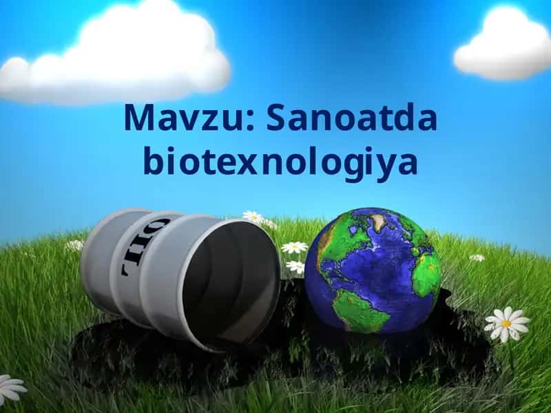 Sanoatdabiotexnologiya