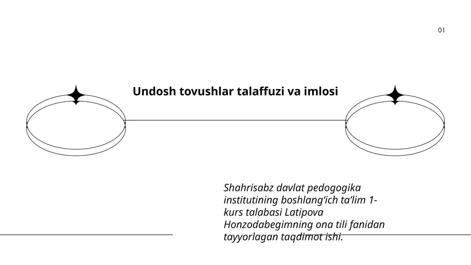 Undosh tovushlar talaffuzi va imlosi