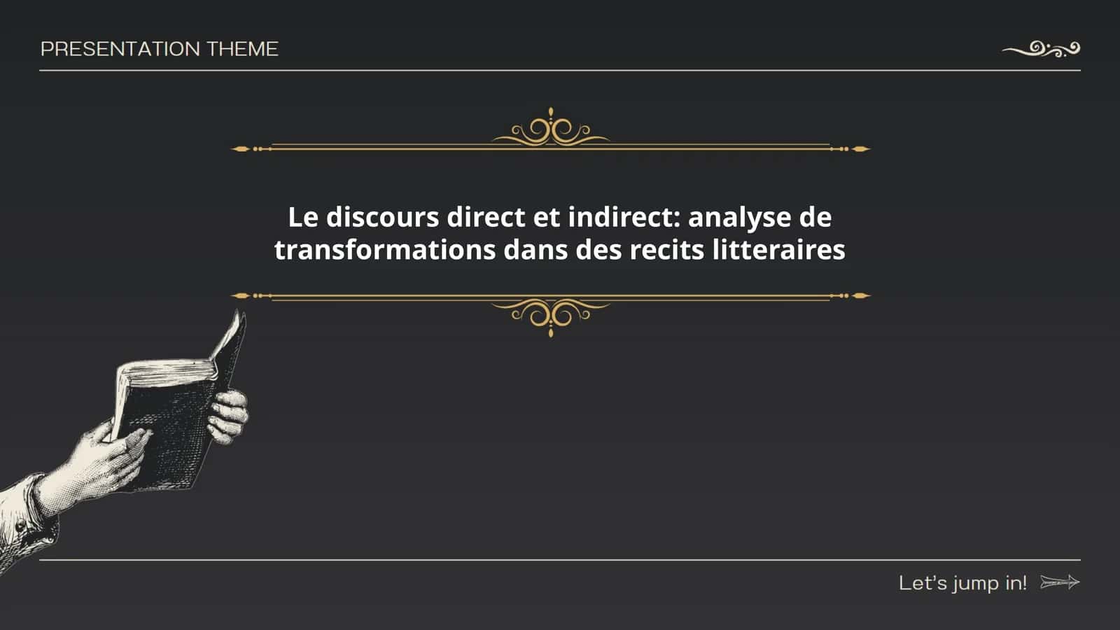 Le discours direct et indirect: analyse de transformations dans des recits litteraires