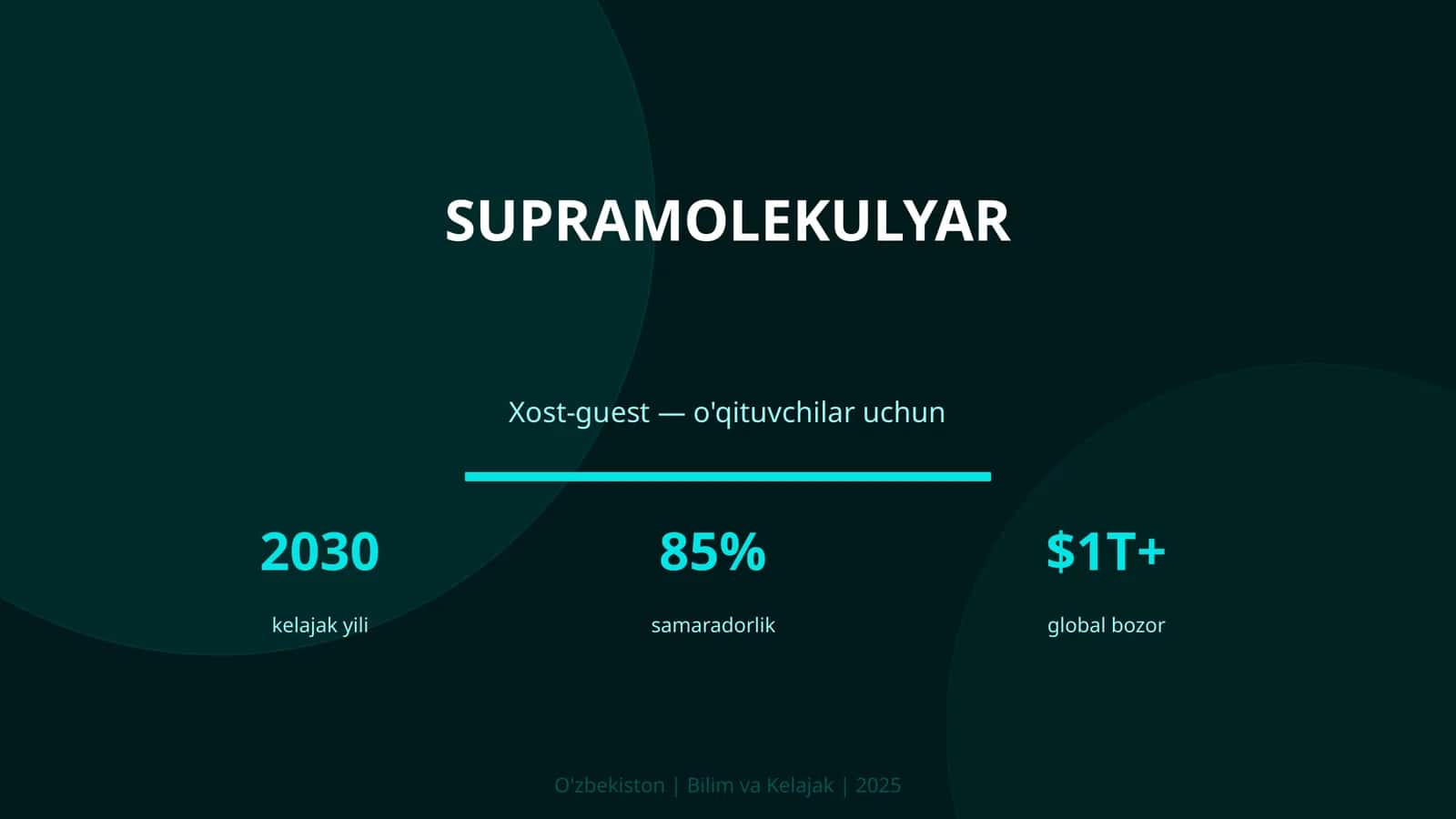 SUPRAMOLEKULYAR