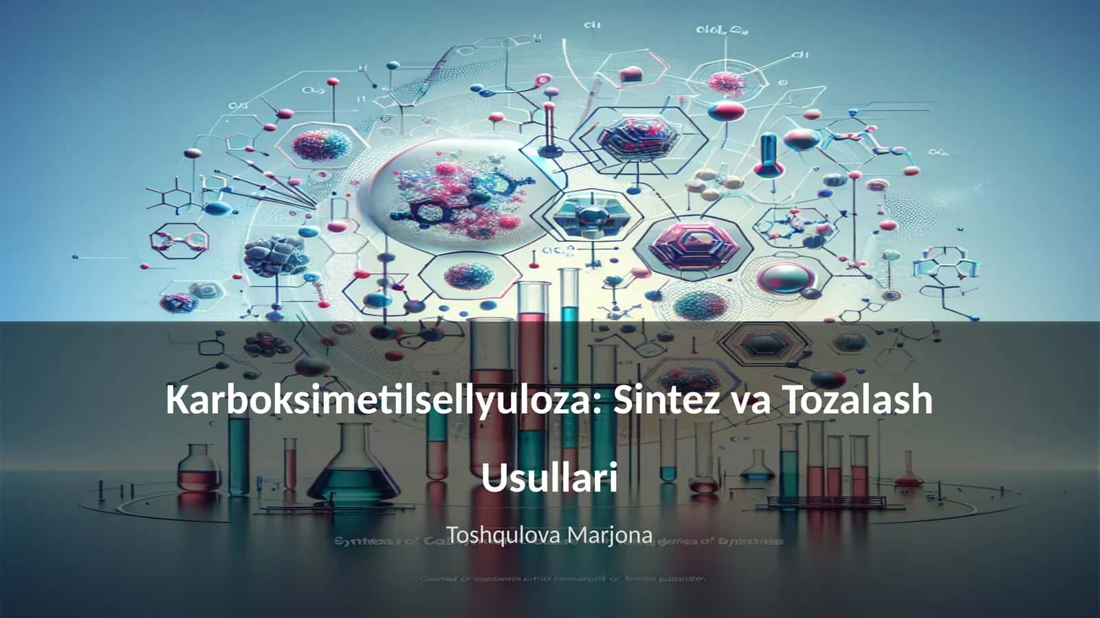 Karboksimetilsellyuloza: Sintez va Tozalash Usullari