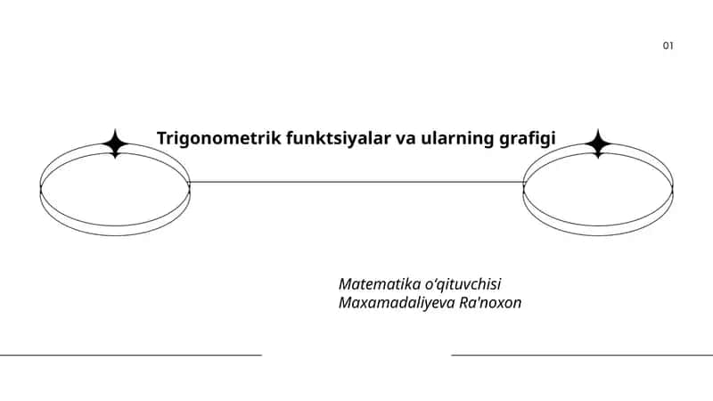 Trigonometrik funktsiyalar va ularning grafigi