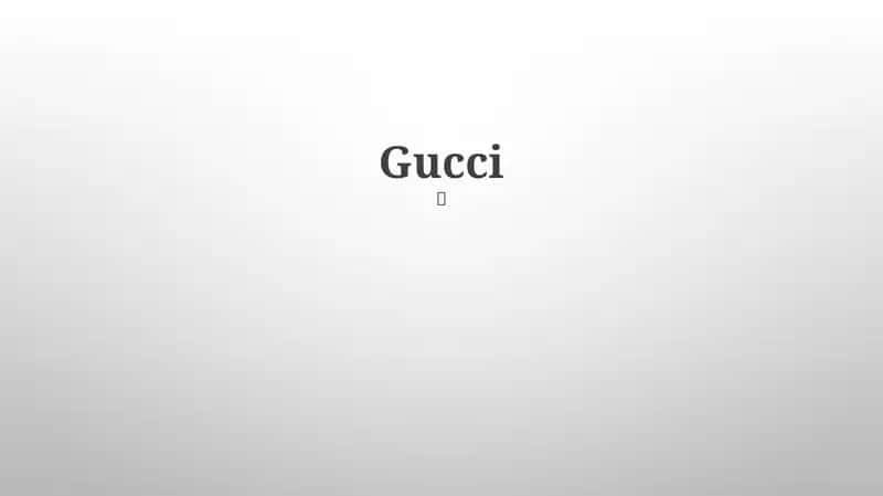 Gucci