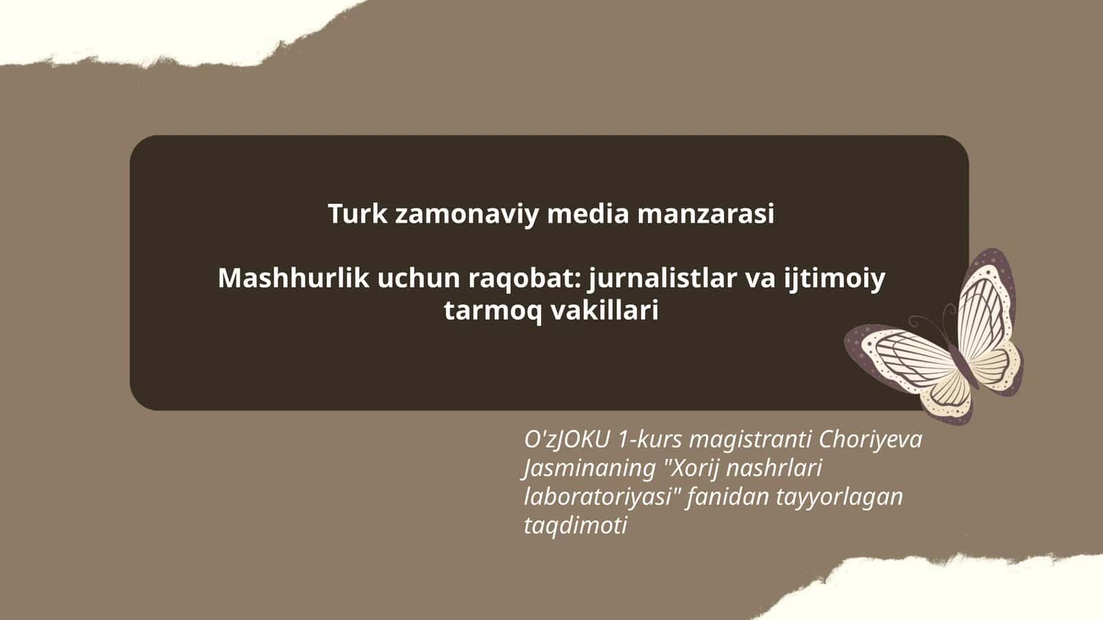 Xorij nashrlari laboratoriyasi