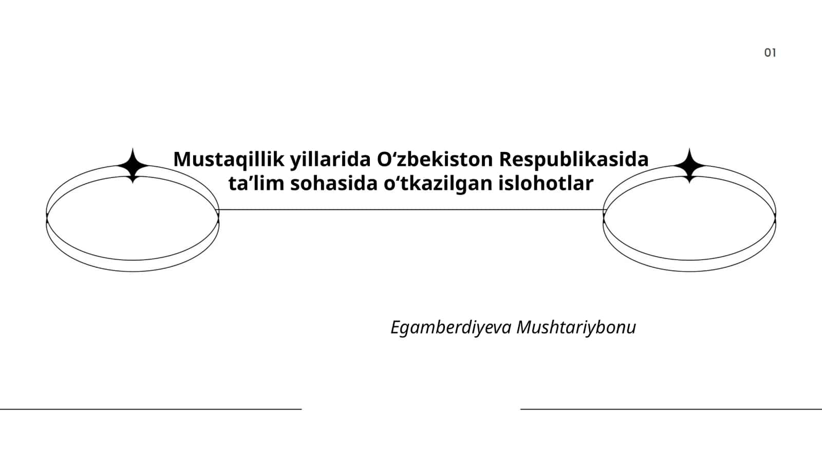 Ta'lim Tizimini Isloh Qilish Dasturi