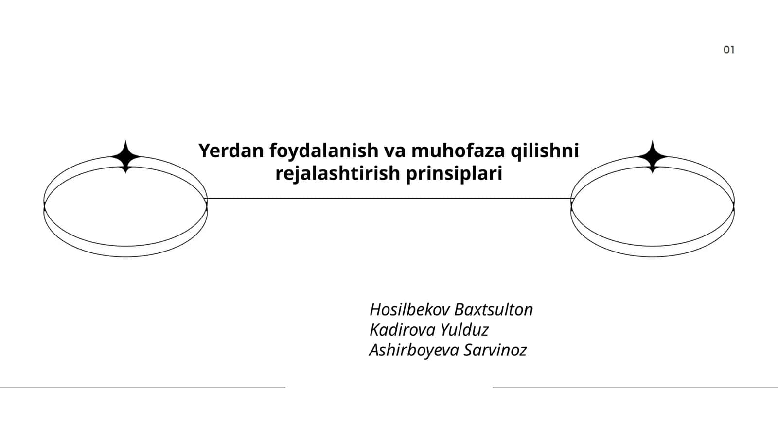 Yerdan foydalanish va muhofaza qilishni rejalashtirish prinsiplari