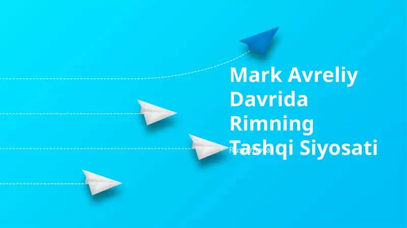 Mark Avreliy Davrida Rimning Tashqi Siyosati