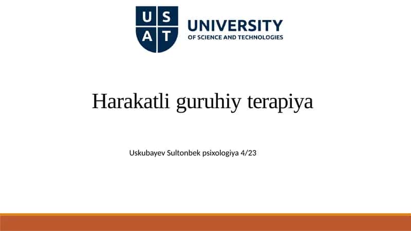 Harakatliguruhiyterapiya