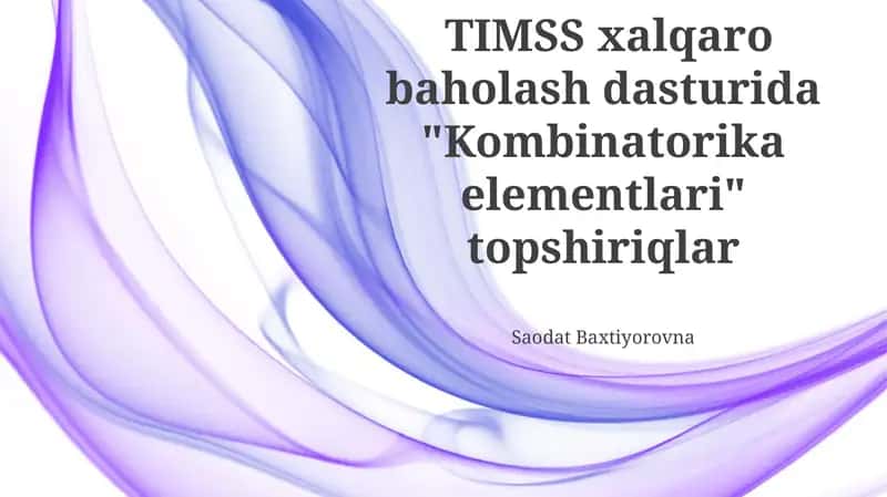 Kombinatorika elementlari