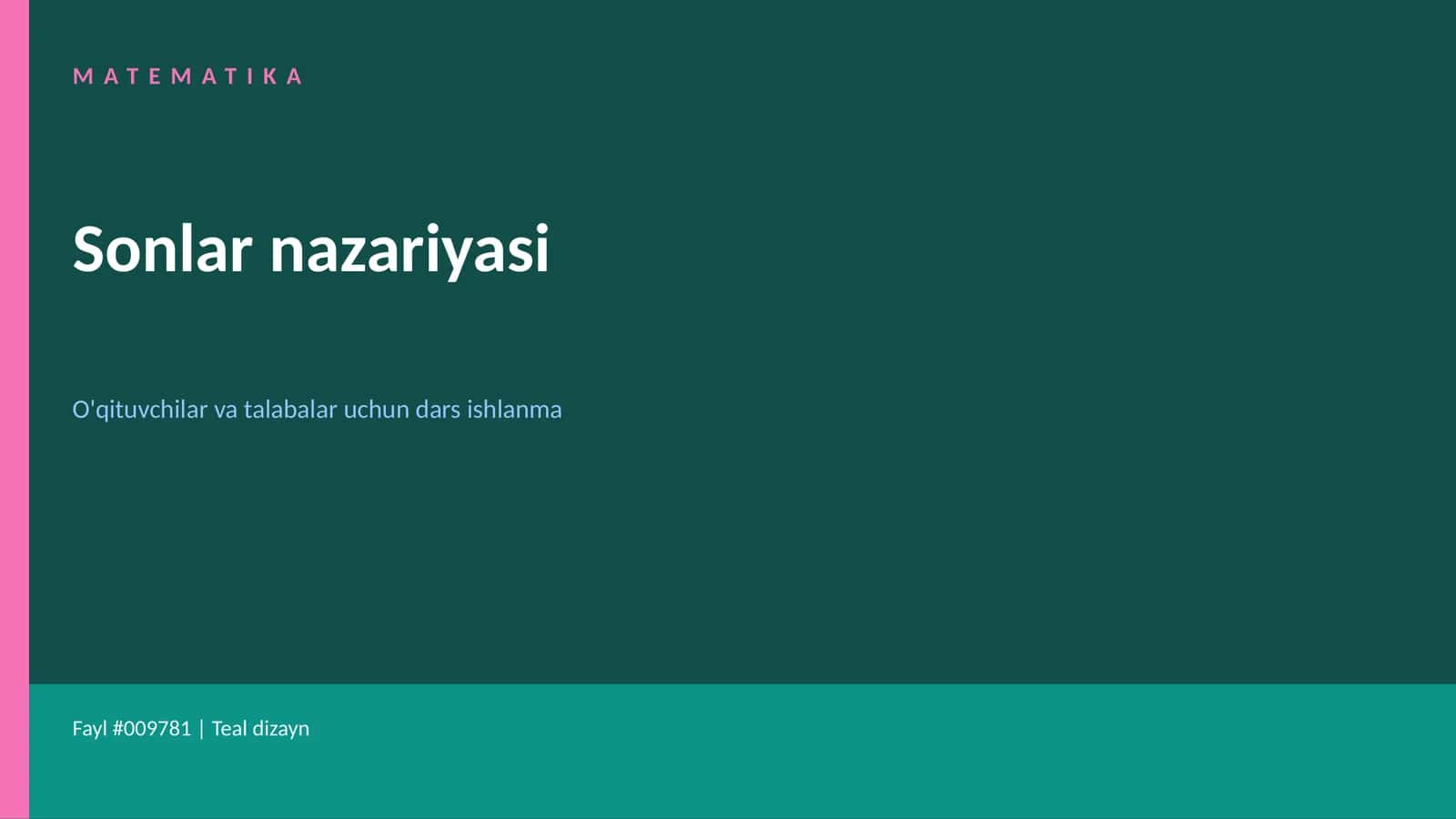 MATEMATIKA