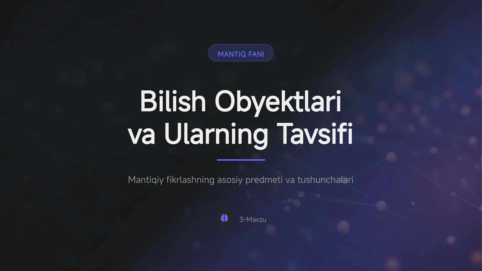 MANTIQ FANI