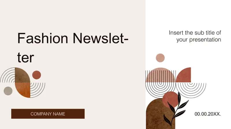 Fashion Newsletter