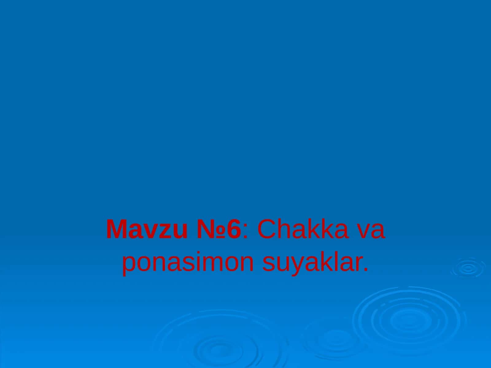 Chakka va ponasimon suyaklar