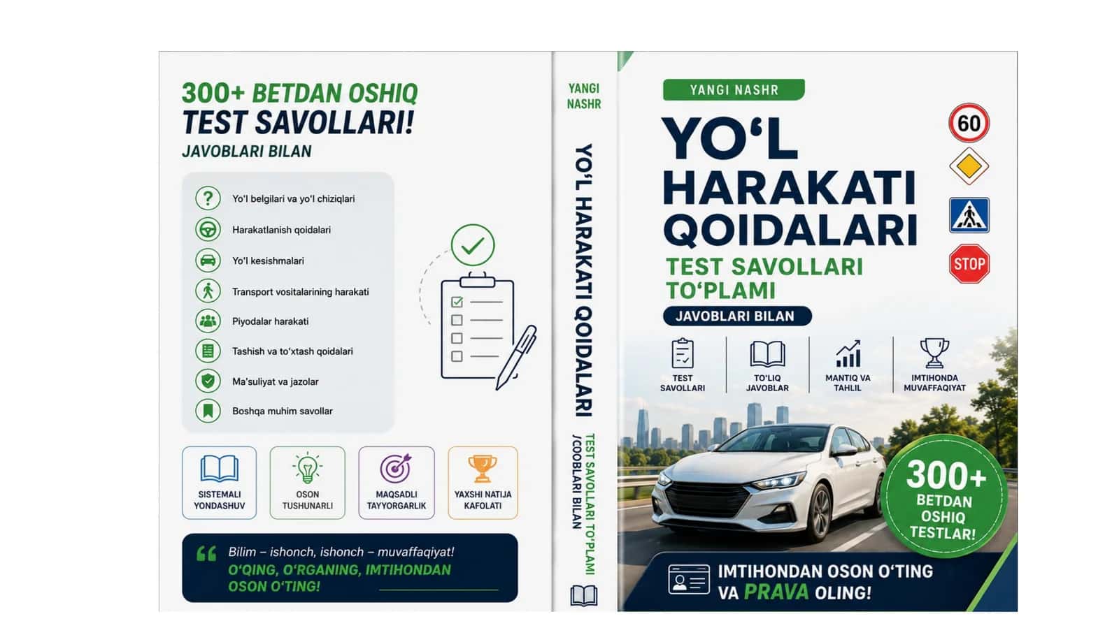 Avtotest prava savollar javoblari bilan