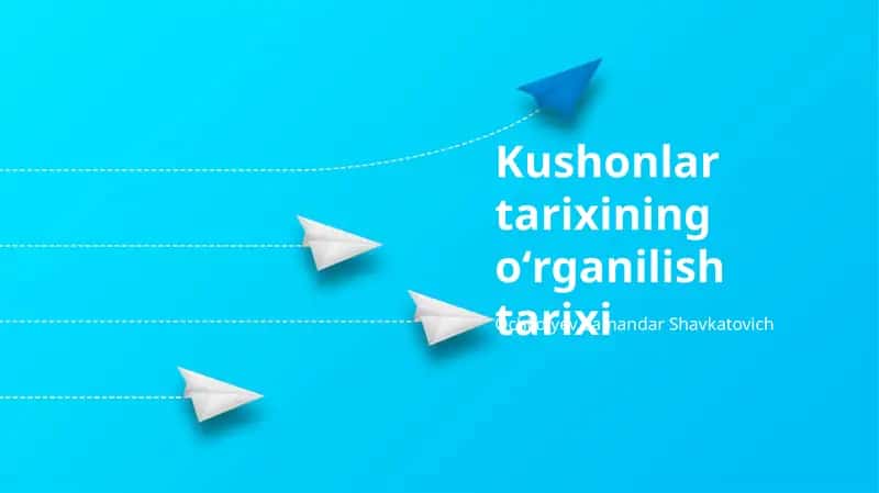Kushonlar tarixining oʻrganilish tarixi