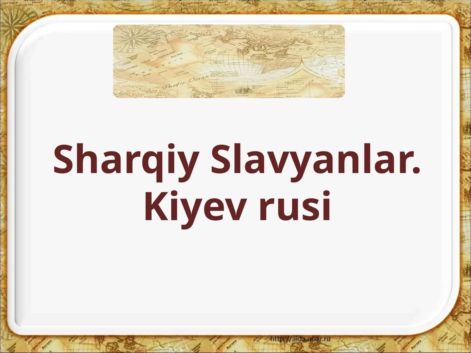 SharqiySlavyanlar.Kiyevrusi