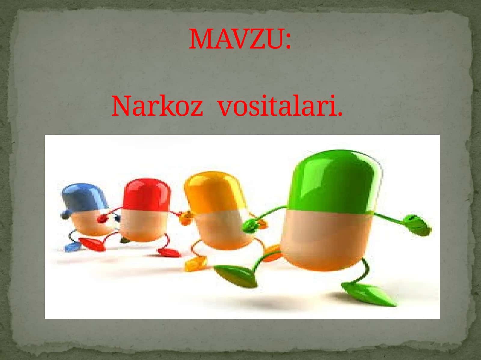 Narkoz vositalari