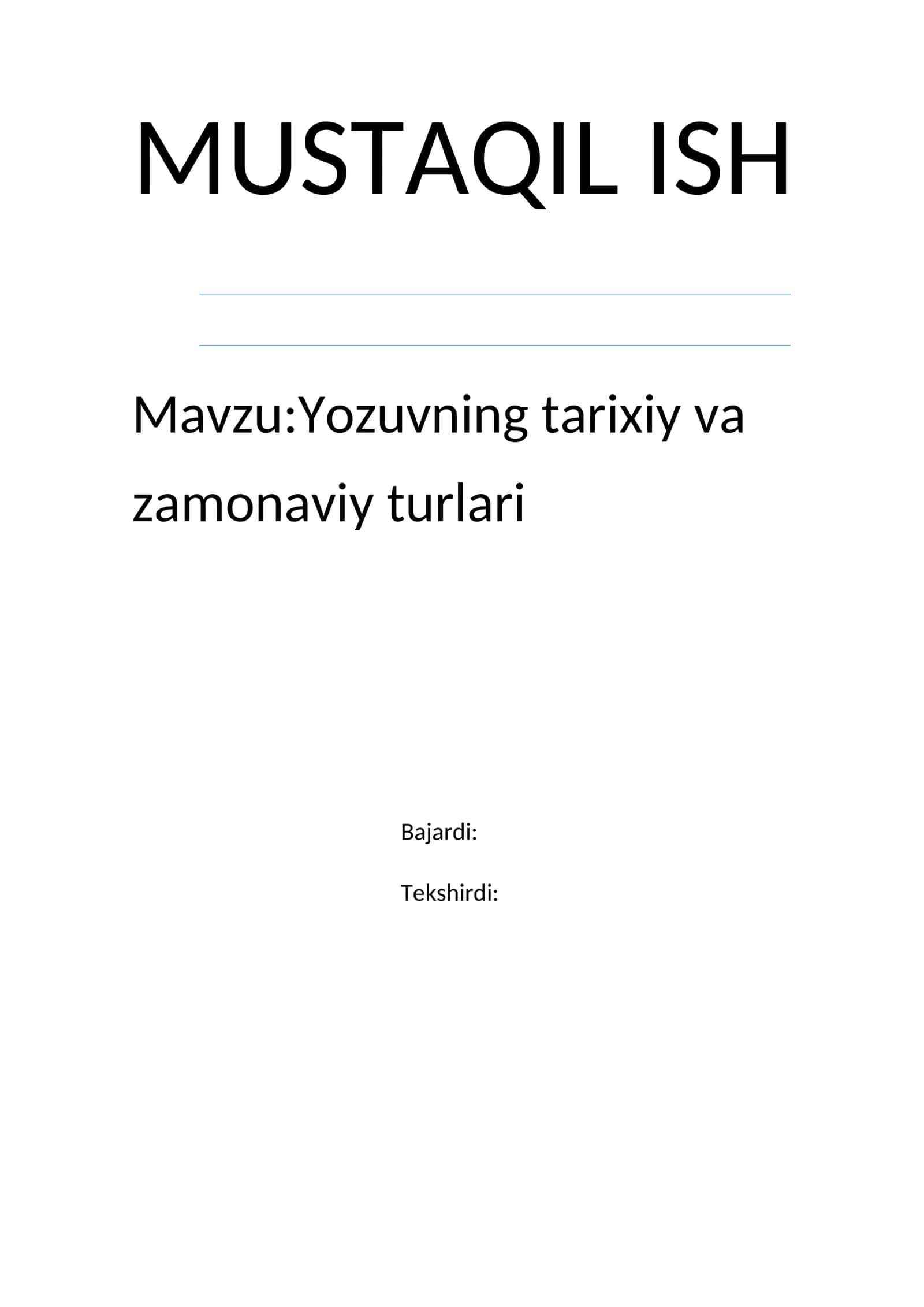 Yozuvning rivojlanishi va yozuv tarixi haqida ma'lumotlar. Tilning evolyutsiyasi va yozuvning turli bosqichlari