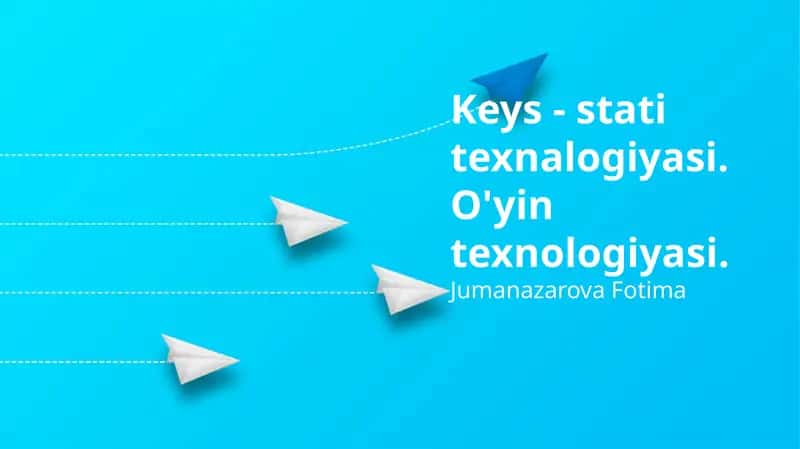 Keys - stati texnalogiyasi. O'yin texnologiyasi.