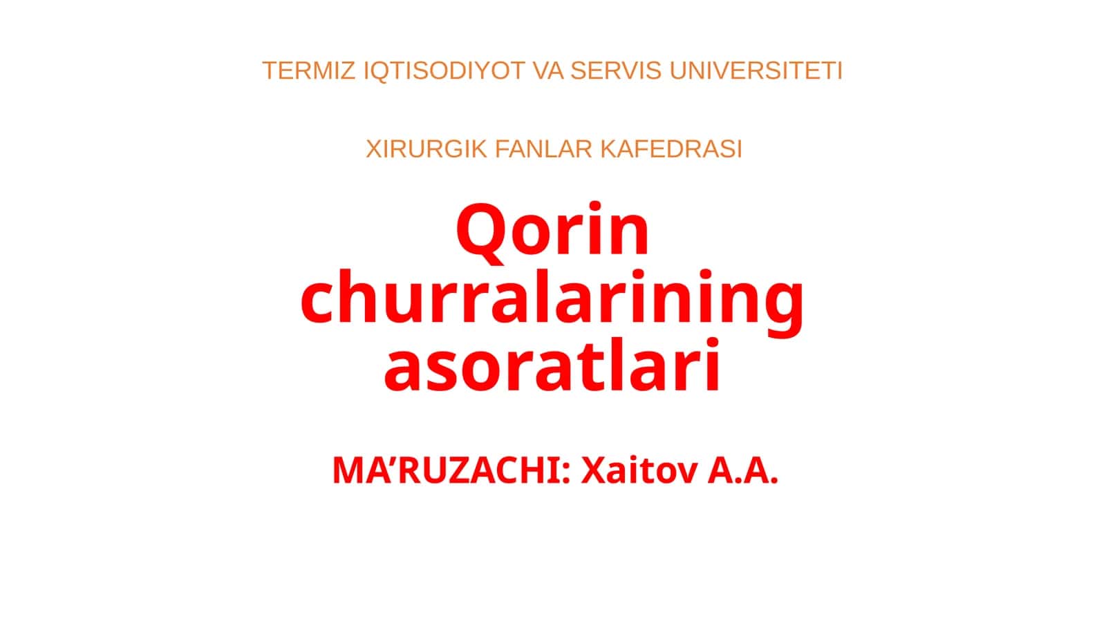 Qorinchurralariningasoratlari