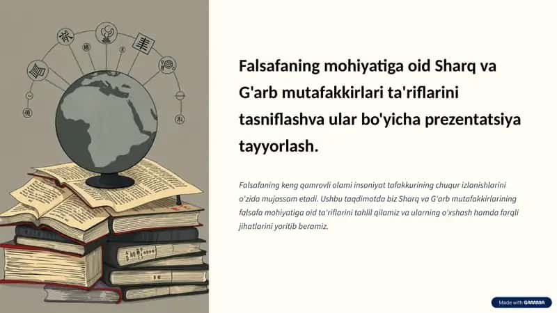 Falsafa Nima?