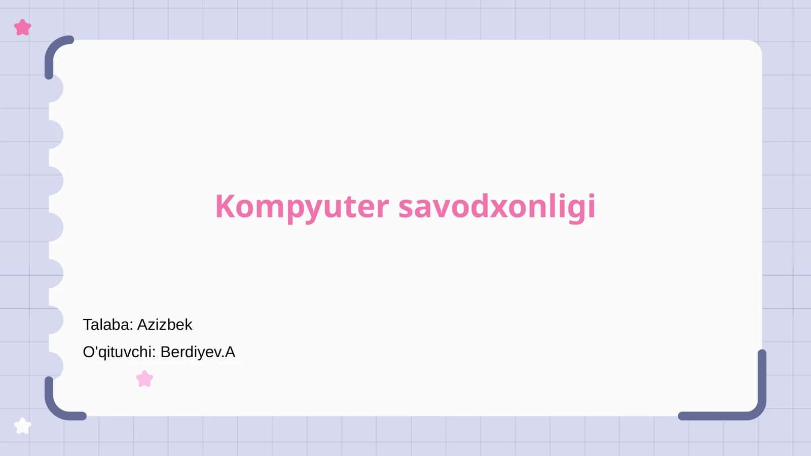 Kompyuter savodxonligi